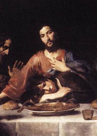 VALENTIN DE BOULOGNE St. John and Jesus at the Last Supper Germany oil painting art